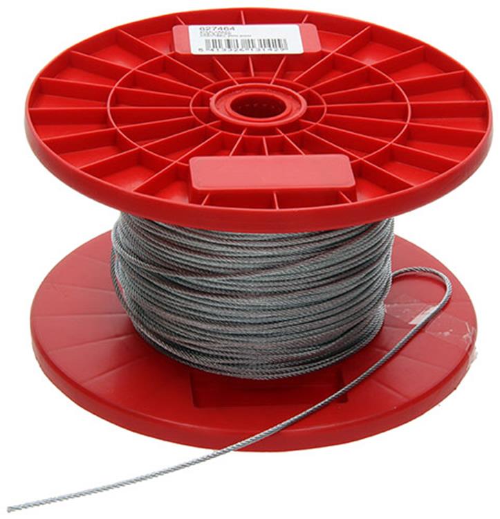 Afbeelding laden in galerijviewer, Mack 1015566 - verzinkte staalkabel 7x7 200m 2mm wll 40 kg din en 12385-4 | 200 stuks

