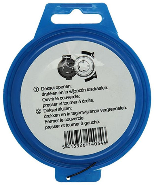 Mack 1015189 - binddraad zwart getemp. hobby ø1mm - 15m | 6 stuks