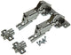 Mack 1015228 - 2 inboorscharnieren slide on 35mm 165° opliggende deur | 10 stuks