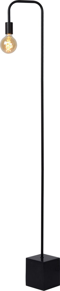 Lucide lorin - vloerlamp - 1xe27 - zwart