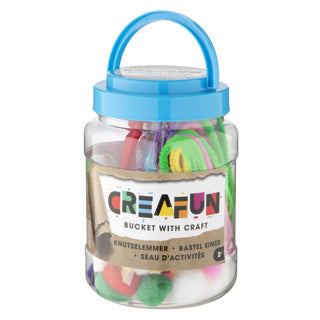 Afbeelding laden in galerijviewer, Creafun emmer met hobby artikelen 2 assorti | 6 stuks
