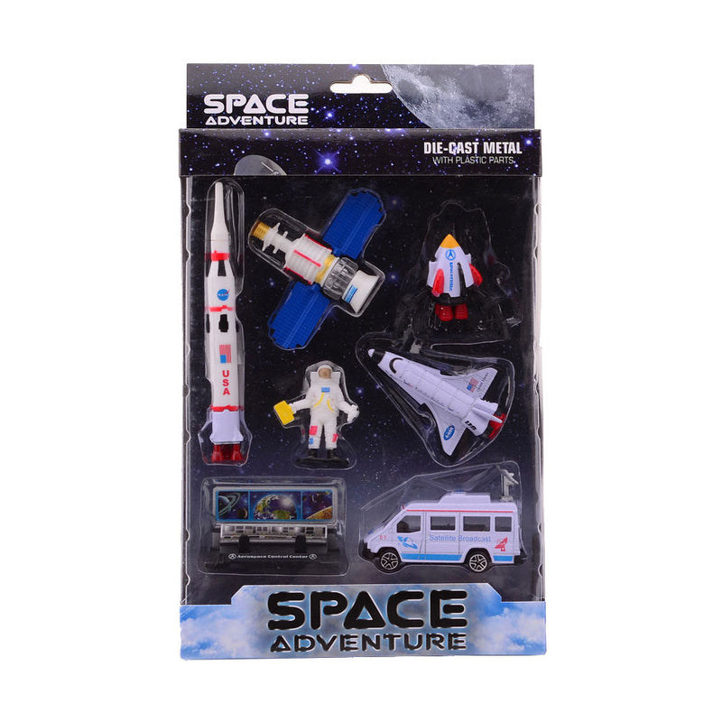 Afbeelding laden in galerijviewer, Metal space shuttle met externe brandstoftank licht en geluid
