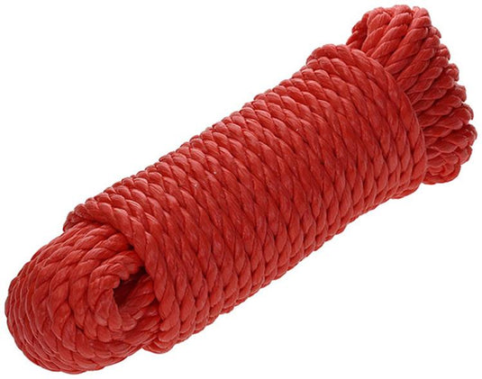Mack 1013965 - pp gedraaid oranje streng 8mm 15m | 5 stuks