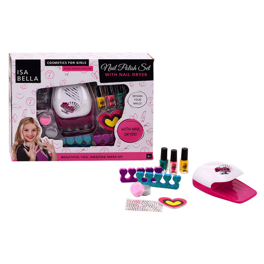 Johntoy isabella nagellakset met nageldroger