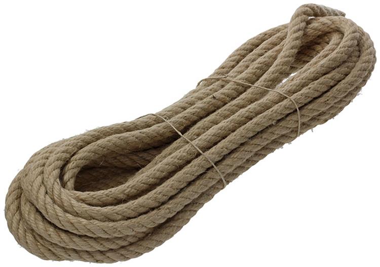 Afbeelding laden in galerijviewer, Mack 1013969 - jutetouw gedraaid streng 12mm 10m | 5 stuks
