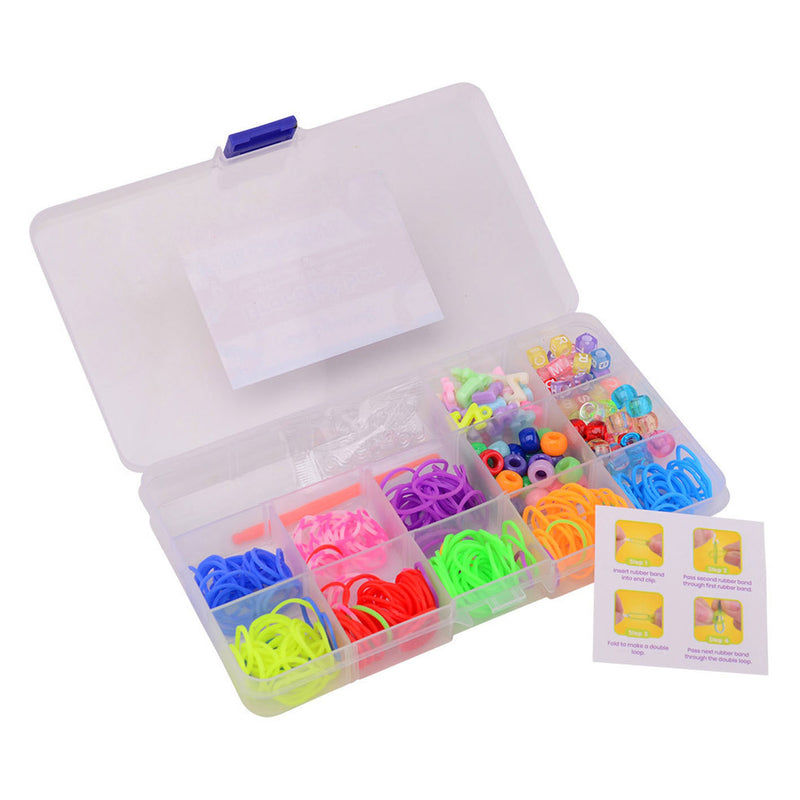 Afbeelding laden in galerijviewer, Johntoy loom bandjes set in opbergdoos

