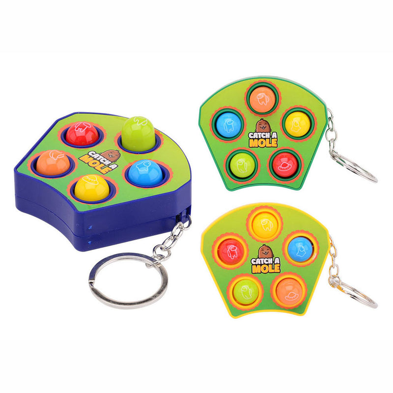 Afbeelding laden in galerijviewer, Toi-toys mollen meppen sleutelhangerspelletje
