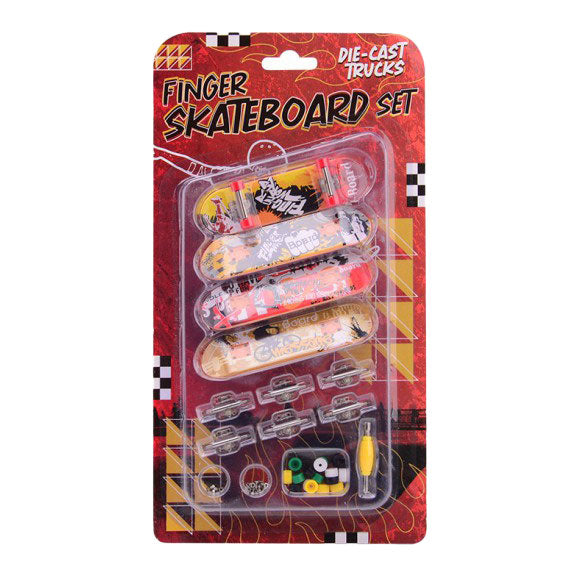 Afbeelding laden in galerijviewer, Johntoy vingerskateboard set, 4dlg.

