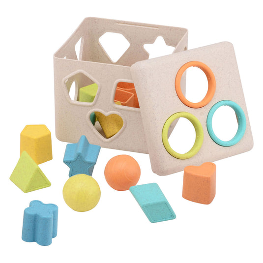 Johntoy happy world bio plastic vormenstoof in doos