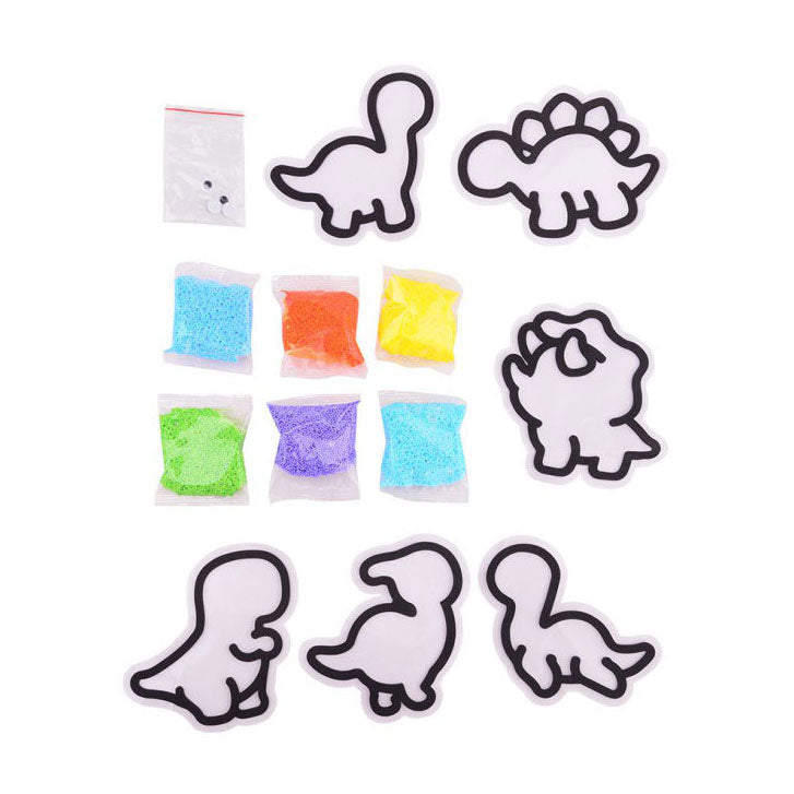 Afbeelding laden in galerijviewer, Johntoy maak je eigen dino foam stickers
