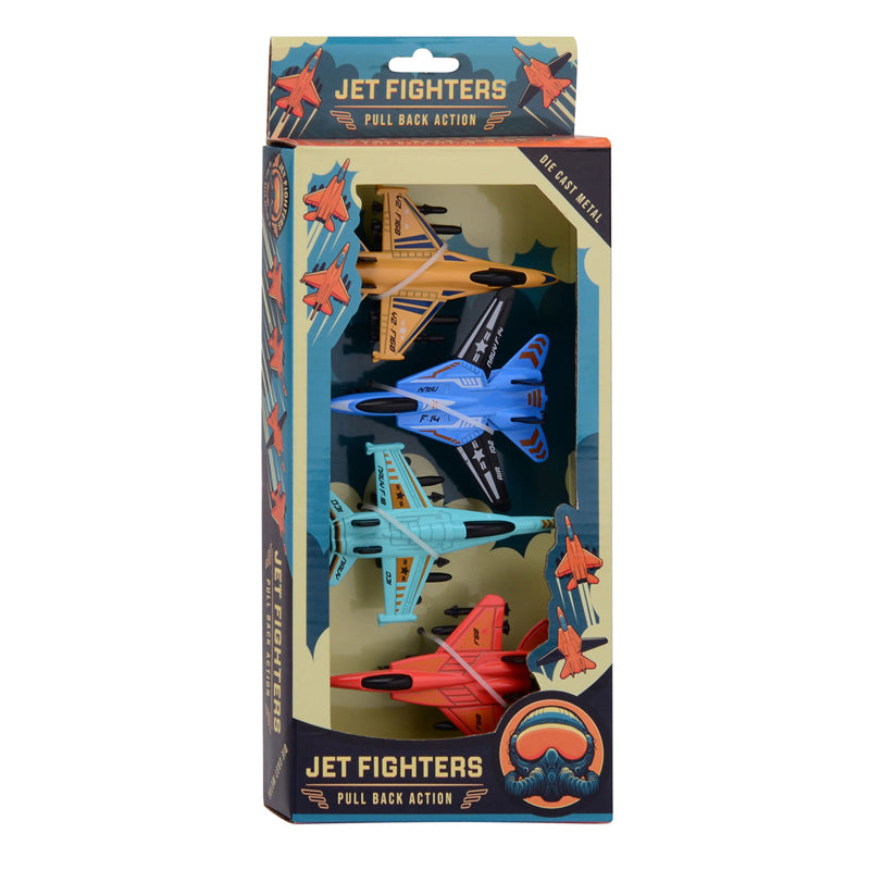 Afbeelding laden in galerijviewer, Johntoy straaljager set, 4-delig
