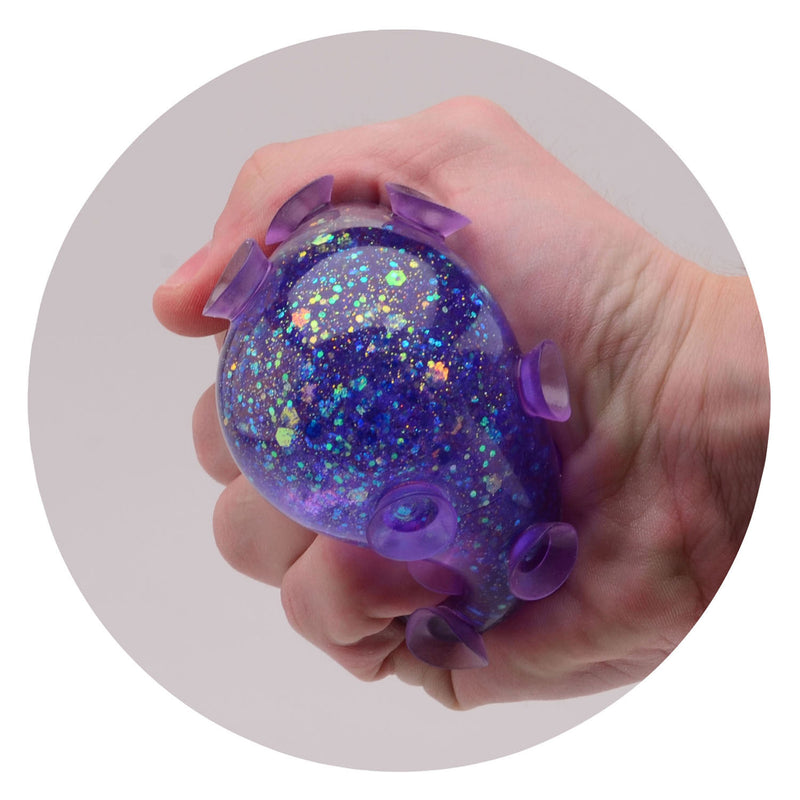 Afbeelding laden in galerijviewer, Johntoy glitter zuignappen bal

