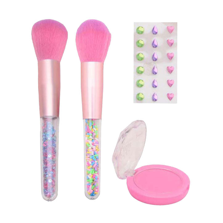 Afbeelding laden in galerijviewer, Johntoy lala - blush en brush make-up set met stickers
