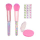 Johntoy lala - blush en brush make-up set met stickers