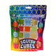 Johntoy anti stress squeeze kubussen, 12st.