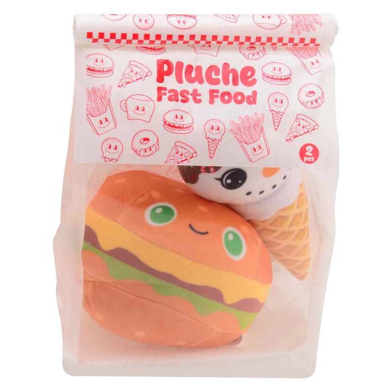 Afbeelding laden in galerijviewer, Johntoy pluche fastfood - 2st
