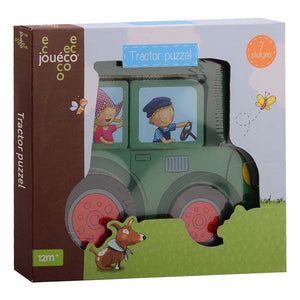Johntoy fien teun tractor puzzel. 2+