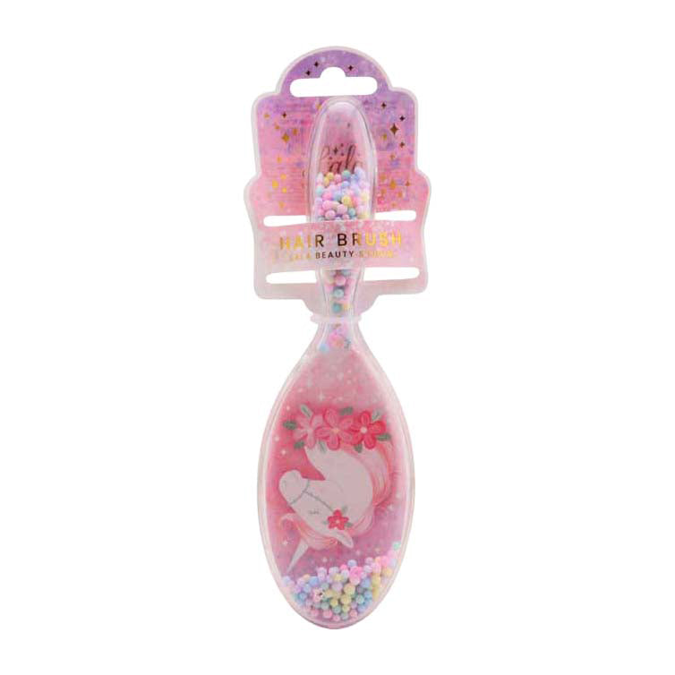 Afbeelding laden in galerijviewer, Johntoy roze haarborstel voor kinderen - eenhoorn fee - 21x5x4cm
