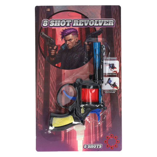 Johntoy klappertjes revolver, 8 shots