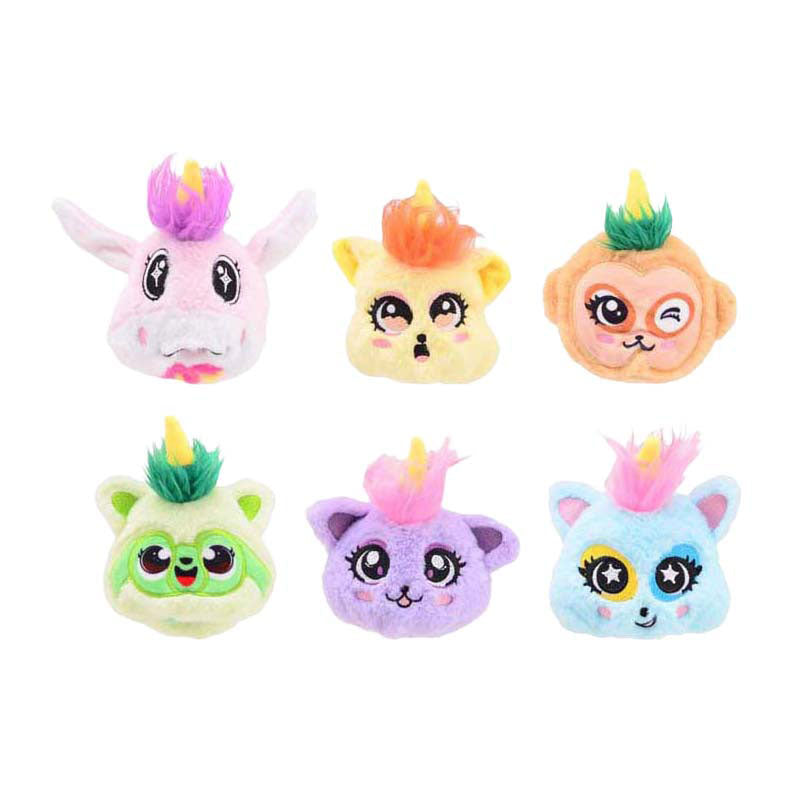 Afbeelding laden in galerijviewer, Johntoy flip verrassing plush cutie op kaart
