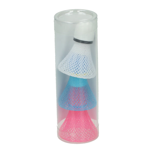 Johntoy badminton ploppers 3 stuks in tube
