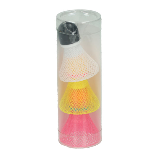 Johntoy badminton ploppers 3 stuks in tube