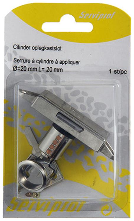 Afbeelding laden in galerijviewer, Mack 1014019 - cilinder oplegkastslot ø 20 mm l20 mm | 5 stuks
