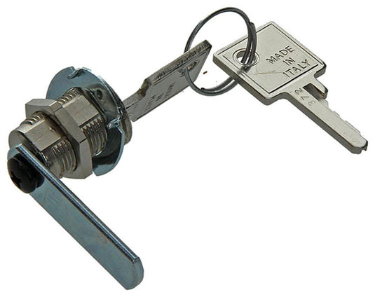 Mack 1014020 - brievenkastslot vernikkeld 20 mm | 5 stuks