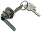 Mack 1014020 - brievenkastslot vernikkeld 20 mm | 5 stuks