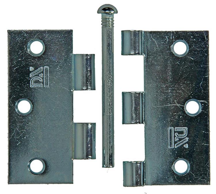 Afbeelding laden in galerijviewer, Yale 1019130 - 3 zware scharnieren losse pen verzinkt 3x3 inch | 5 stuks
