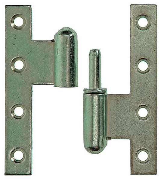 Yale 1019150 - 3 zware paumel.verz.rechte hoek rechts 110x80mm | 5 stuks