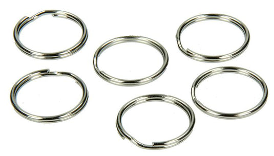 Yale 1019223 - 6 sleutelringen 25mm | 10 stuks