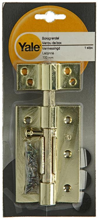 Yale 1019235 - 1 boksgrendel vermess. 100mm | 5 stuks