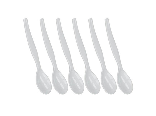 Metaltex eierlepels kunststof 12,5cm set a 6 stuks