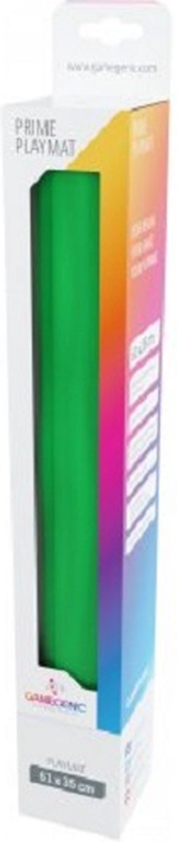 Gamegenic playmat prime 2mm green 61 x 35 cm - accessoires