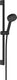 Hansgrohe activera s - doucheset - ecosmart+ waterbesparend - select-knop bediening - 95mm maat - met glijstang 65 cm - 2 straalfuncties - mat zwart
