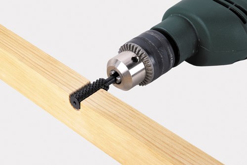 Afbeelding laden in galerijviewer, Wolfcraft profielrasp | cilindrisch | hout | ø12 x 35mm | 1 stuk - 2530000
