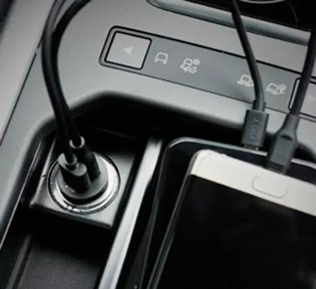 Afbeelding laden in galerijviewer, Hp ladegerät usb charging plug 12 24v car accessories
