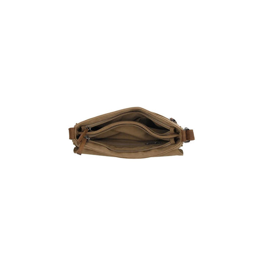 Beagles brunete schoudertas 23x27x7cm taupe