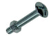 Mack 1017547 - kachelbout + moer staal verzinkt 12 st m5 x 30 mm | 5 stuks