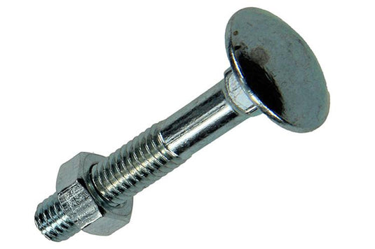 Mack 1017563 - houtbout + moer staal verzinkt11 st m5 x 30 mm | 5 stuks