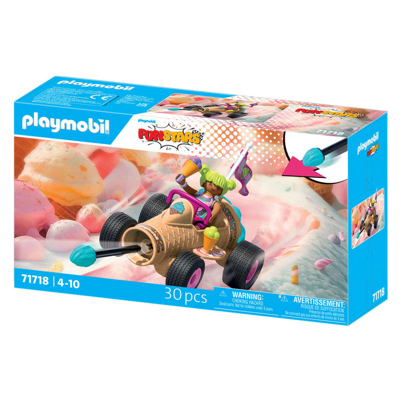Afbeelding laden in galerijviewer, Playmobil funstars racende ijshoorn - 71718

