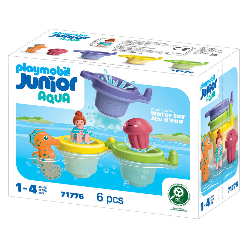 Afbeelding laden in galerijviewer, Playmobil junior aqua drijvende bekers met waterpret - 71776
