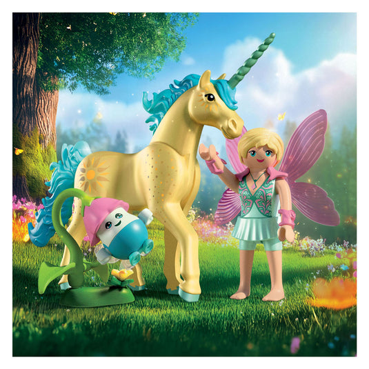 Playmobil verzameleenhoorn zonneschijnbloesem met fee - 71842