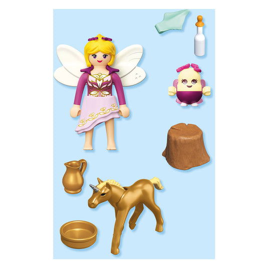 Playmobil gouden eenhoornveulen met fee - 71844