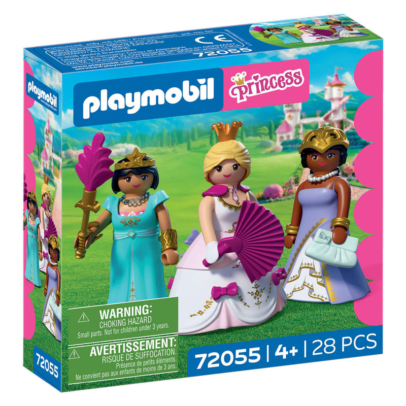 Afbeelding laden in galerijviewer, Playmobil princess drie prinsessen - 72055
