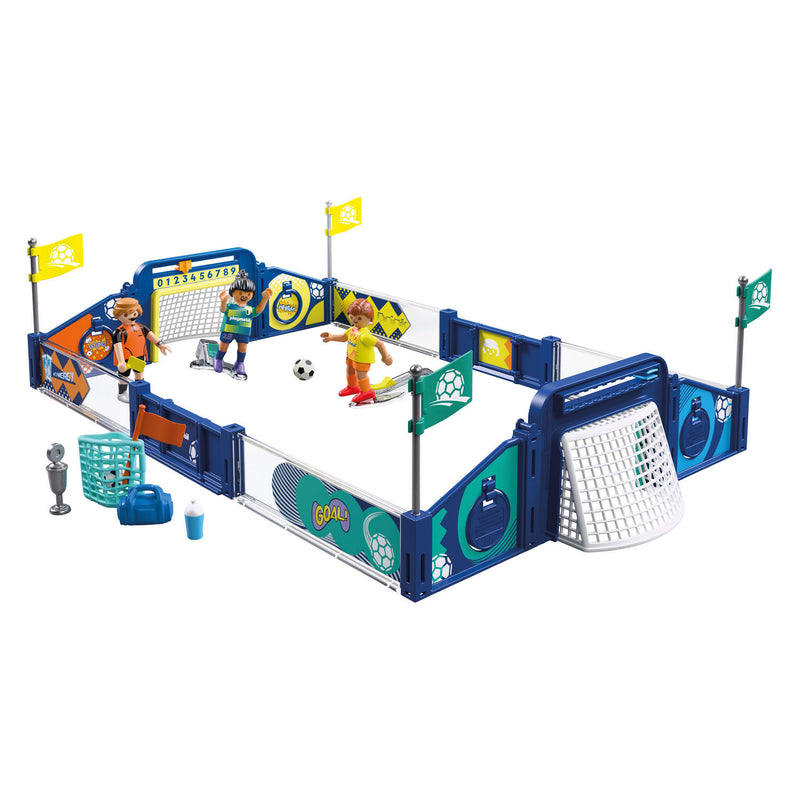 Afbeelding laden in galerijviewer, Playmobil my life voetbalstadion - 72056.
