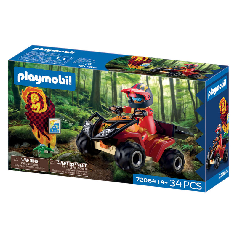Afbeelding laden in galerijviewer, Playmobil cars offroad quad - 72064
