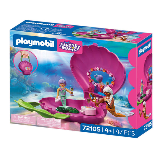 Playmobil fantasy magic zeemeermin schelpentas - 72105.
