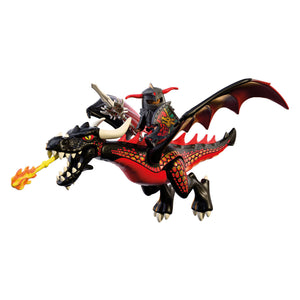 Playmobil knights zwarte draak - 72114.